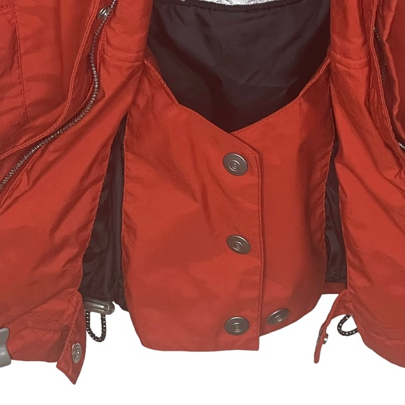 Bogner x Goan Thylmann 𖤐 Embroidery Patchwork Snowboarding Parka 𖤐 Orange 𖤐 4 - Picture 6 of 16